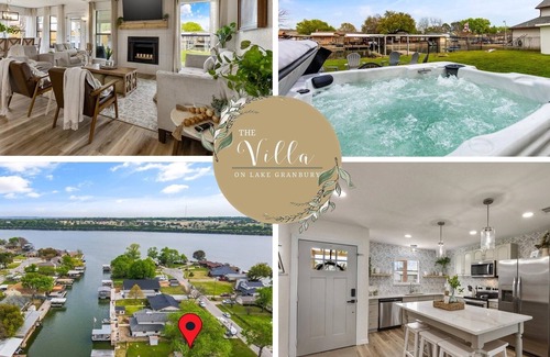 Granbury Villa | The Villa On Lake Granbury w/ Hot Tub, Sleeps 10