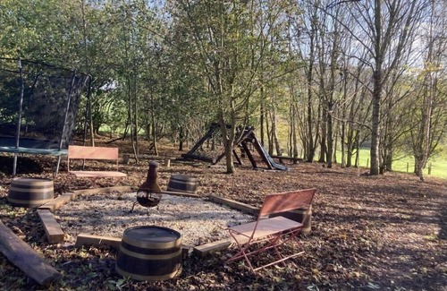 Callow House | The Warm Hearth: The Stables, Cozy Home With Private hot tub in our Magical Dome