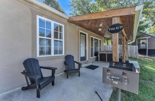 South Pittsburg Cabin | This is IT Cabin with a hot tub, fire pit, & indoor pool!