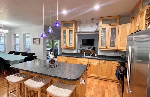 Erie House | This Place Rocks! Waterfall and lake access