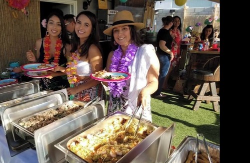 Westside Costa Mesa Cabin | This Venue is set up for hourly rates only. 4.5 hour min. Capacity 150 guests