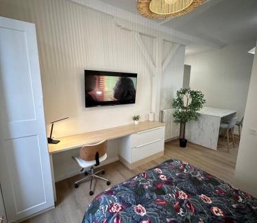 Vannes Apartment | TiBZH, Vannes centre, Entrée privative