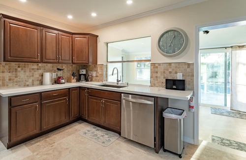 Land of the Presidents House | Tiki Paradise OasisnHome + Pool, Tiki Hut & 10 Min to Beach!