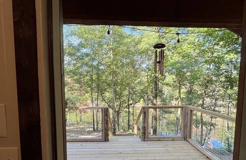 Golden Cottage | Tiny Cabin. Come here to unplug & relax on the pond.