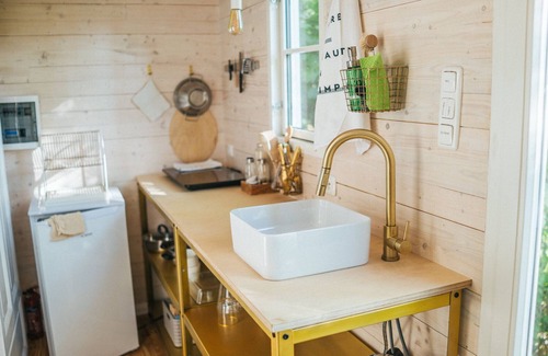 Eggenstein-Leopoldshafen House | Tiny House am Fluss für Zwei