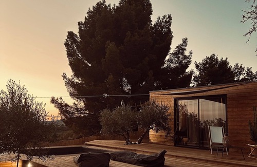 Saint-Pierre-de-Vassols Cabin | Tiny house with incredible view Absolute peace and romance