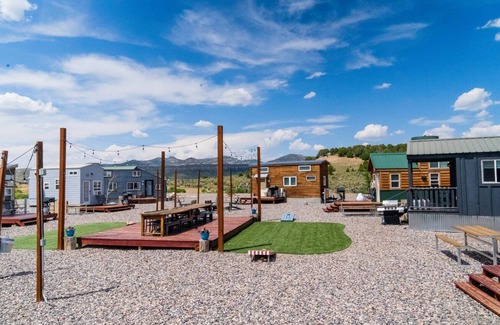 Meeker House | Tiny Home built on "Tiny House Nation" with one Queen bed in a loft and twin on main floor. Sleeps: 3