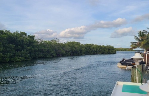 Key Largo Cottage | Tiny home in Key Largo with Private Dock, Tiki Hut and Boat Lift