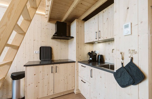 Ouddorp Ski Chalet | Tiny house where your dog is welcome as well!