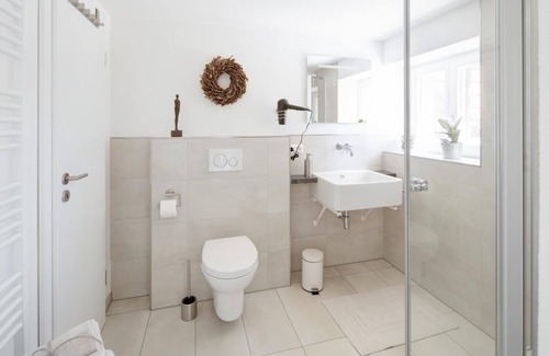 Schwaebisch Hall Apartment | Tiny vacation apartment at the city park with small outdoor seating area