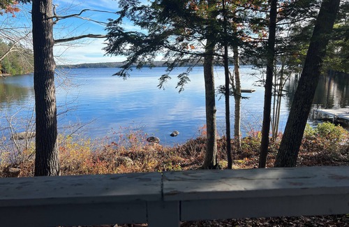 Orland Cottage | Toddy Pond Pinetree Cabin-Stunning views,water fun,close to coastal towns, parks