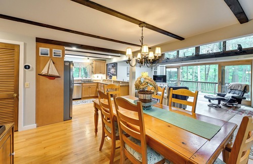 Tolland Cabin | Tolland Cabin w/Private Hot Tub & Grill!