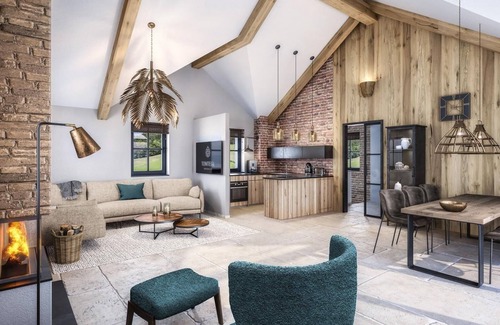 Albeck House | Tomtegl-Bergchalet No.10 mit Privatsauna, Infinitypool, Kamin, Fitnessraum, 1500m Seehöhe