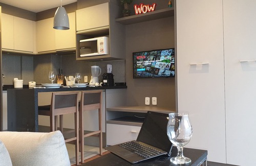 Sao Paulo Apartment | TOP Flat in front of EZTower & Rochavera Corporate Buildings