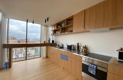 Sint-Gillis Apartment | Top Floor New Duplex Stunning View In Trendy St Gilles