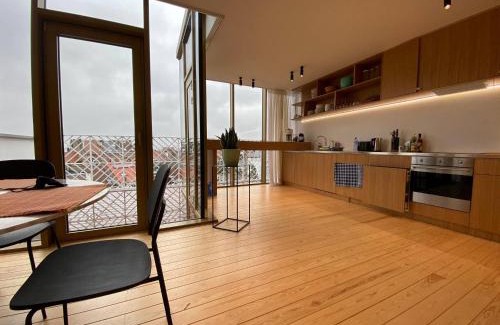 Sint-Gillis Apartment | Top Floor New Duplex Stunning View In Trendy St Gilles