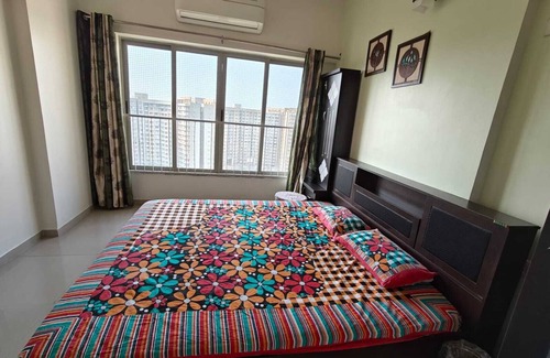 Kalol Apartment | Top Floor with Stadium View in Lush Green Heaven