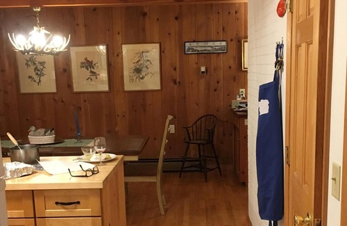 Leland House | Top of North Lake Leelanau - Secluded Lake Cottage w/ dock & sandy bottom