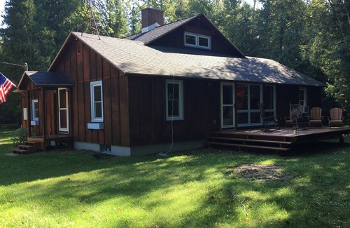 Leland House | Top of North Lake Leelanau - Secluded Lake Cottage w/ dock & sandy bottom