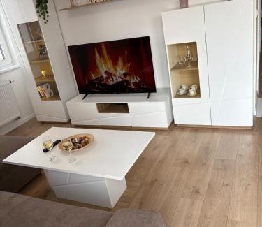 Bratislava Apartment | Topoľčianska Apartment Bratislava - Free Garage Parking & 10min Tram to Center