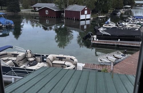 Rapid City Condo | Torch Lake, Torch River Shack stay where Torch Lake Sandbar fun begins.