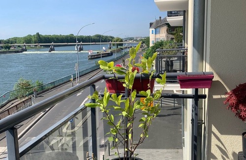 Ablon-sur-Seine Apartment | Très bel Appartement Centre Ville vue Exceptionnelle sur la Seine