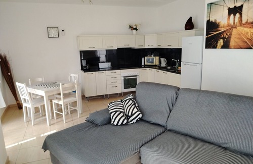 Punta Mujeres Apartment | Traditional seafront ground floor apartment. Children free in summer.