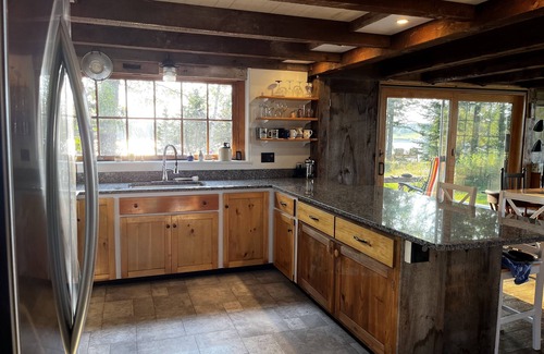 Mount Desert House | Tranquil oceanfront property with semi-private beach on the quiet side of MDI.