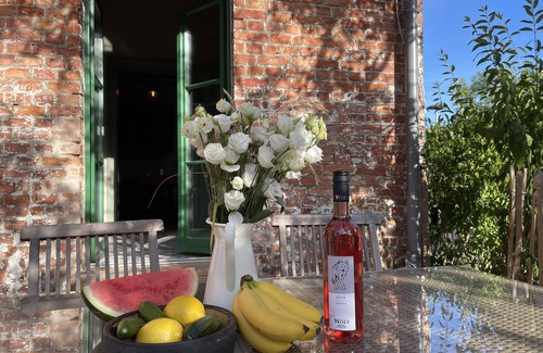 Luckow House | traumHaff® Endless Summer Loft, private NORDICSPA, fireplace, dog, 400m to the water