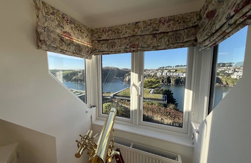 Polruan Cottage | Trebarfoote, sea and river views across to Fowey