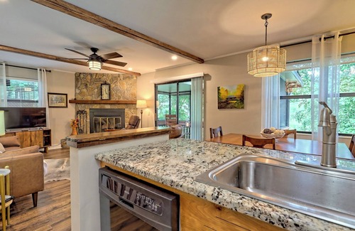 Franklin Villa | Treetop Haven - Updated with Golf Course & Forest Views - Dog friendly!