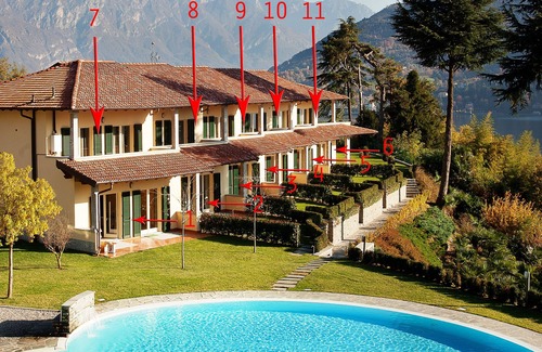 Tremezzo Apartment | Tremezzo residence apartment no 7 with pool and spa by Italian Apartments