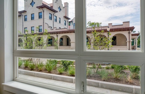 St. Elizabeth's Apartment | Trendy Brighton 1BR w/W/D, Gym, near T, Shops + Dining, by Blueground