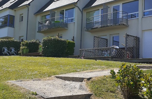 Trevou-Treguignec Apartment | Triplex for 5 people with sea view terrace 100 m from Trestel beach