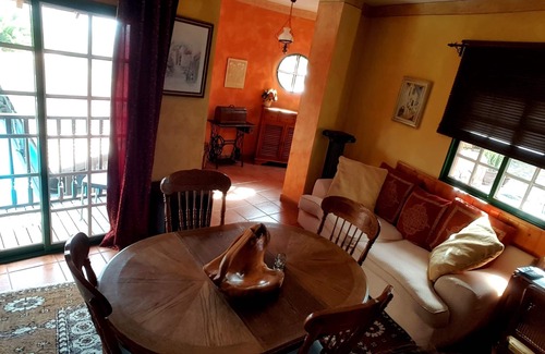 Arico Cottage | Tropical finca, sea view, mountain panorama, sandy beach 5 minutes