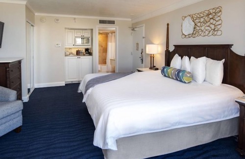 St. Pete Beach Hotel | Tropical View With Balcony 1 King Bed at Island Grand at TradeWinds