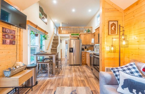 Beaver House | Trout Corner: wooded tiny home
