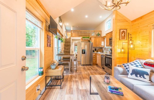 Beaver House | Trout Corner: wooded tiny home