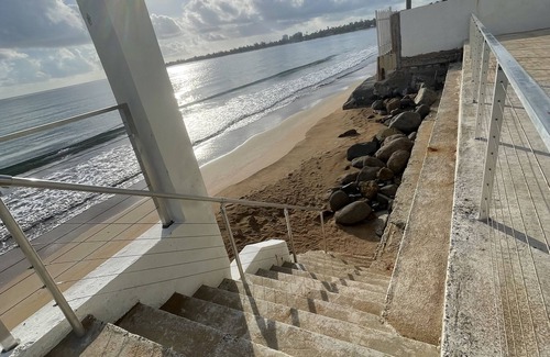 Playa Fortuna Condo | "True Oceanfront" Beauty, located in Luquillo! #KIOKOS#EL YUNQUE#GETAWAY#LIFE!