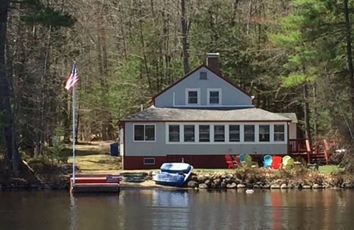 Barnstead House | True Waterfront Year Round Vacation type Home