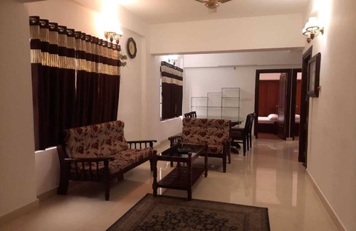 University of Kerala Senate House Campus Apartment | TRV Stays- OPP Mascot Hotel -9 Beds 6 Bath