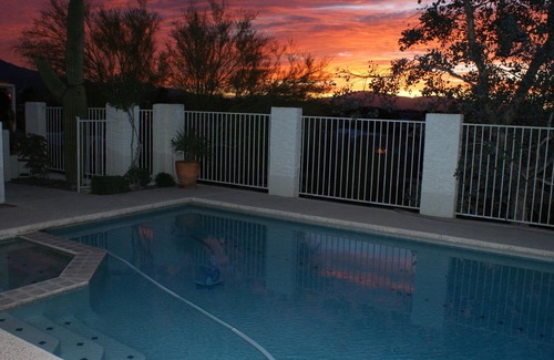 Tucson Apartment | TUCKED IN THE FOOTHILL SPA STUDIO