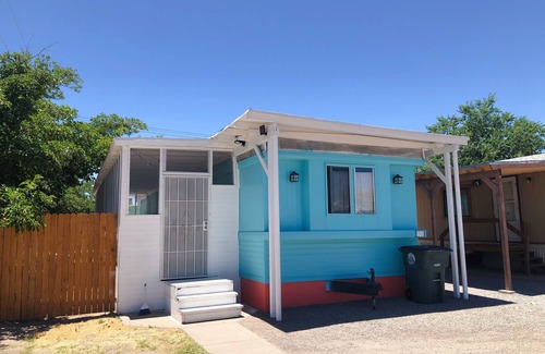 Truth or Consequences House | Turquoise Pearl in the Desert