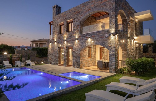 Kato Gouves Villa | Turtulli Castle Villa I, a Sea Escape