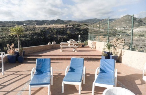 Granadilla de Abona Apartment | Two bed two bath (both with walkin shower) Apt. with 10X5 heated pool.