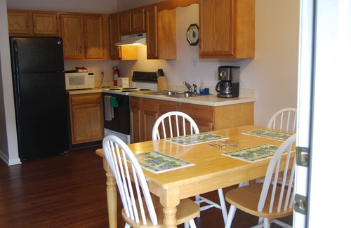 Russell Springs House | Two Bedroom Cabin With Covered Back Deck- no cleaning fees! @LakePointe Resort