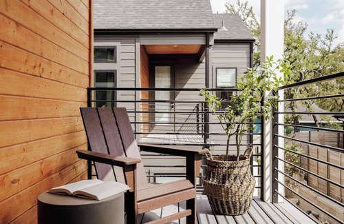 East MLK House | Two New Luxury Austin Homes | Saunas Hot Tubs