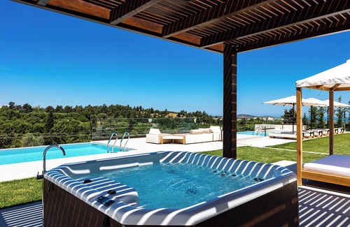 Margarites Villa | Two private pools, hot tub, nature views, ping pong!