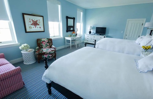 Cape May Hotel | Two Queen Beds Ocean Side | Congress Hall