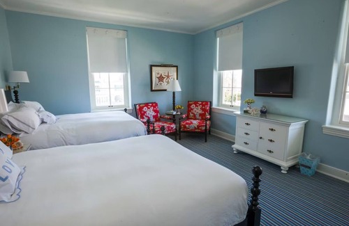 Cape May Hotel | Two Queen Beds Ocean Side | Congress Hall